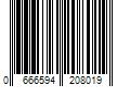 Barcode Image for UPC code 0666594208019. Product Name: Litter Genie jumbo 1pk refill with multi-layers to block odors, .51 LB, Purple / Pink