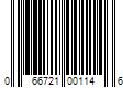 Barcode Image for UPC code 066721001146
