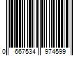Barcode Image for UPC code 0667534974599