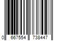 Barcode Image for UPC code 0667554738447. Product Name: Bath & Body Works Rose Ultimate Hydration Body Cream With Hyaluronic Acid 8 oz