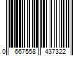 Barcode Image for UPC code 0667558437322. Product Name: Victoria s Secret VANILLA AMBER BOURBON Fragrance Mist 8.4 Fluid Ounce