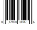 Barcode Image for UPC code 067020000076