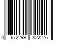 Barcode Image for UPC code 0672299822276. Product Name: Goodr The Future Is Void Polarized Sunglasses Black, One Size - Men's
