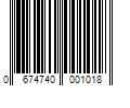 Barcode Image for UPC code 0674740001018. Product Name: Lock Laces No-Tie Shoelaces, White