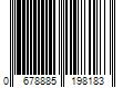 Barcode Image for UPC code 0678885198183. Product Name: BEHR PREMIUM 12 oz. Black Matte Interior/Exterior Spray Paint and Primer in One Aerosol