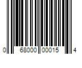 Barcode Image for UPC code 068000000154