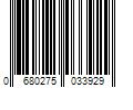 Barcode Image for UPC code 0680275033929