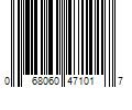 Barcode Image for UPC code 068060471017. Product Name: 3M Filtrete 20x20x1 Air Filter  MPR 300 MERV 5  Clean Living Dust Reduction  4 Filters