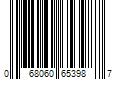 Barcode Image for UPC code 068060653987. Product Name: 3M Filtrete 20x30x1 Air Filter  MPR 2200 MERV 13  Elite Allergen Reduction  1 Filter