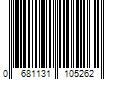 Barcode Image for UPC code 0681131105262. Product Name: Rockline Industries Equate Fresh Scent Flushable Wipes  5 Resealable Packs (240 Total Wipes)