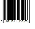 Barcode Image for UPC code 0681131135160. Product Name: Wal-Mart Stores  Inc. Equate Men Strong Hold Nourishing Thickening Squeeze Hair Styling Gel  8.5 oz