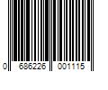 Barcode Image for UPC code 0686226001115. Product Name: Permatex Ultra Black Maximum Oil Resistance RTV Silicone Gasket Maker