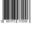 Barcode Image for UPC code 0687073072006