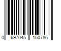 Barcode Image for UPC code 0697045150786. Product Name: Ahava Mineral Hand Cream  1.3 Oz