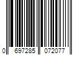 Barcode Image for UPC code 0697285072077. Product Name: SharkBite Max 1/2 in. Push to Connect x 3/8 in. O.D. Compression x 3/8 in. O.D. Compression Dual Stop Valve