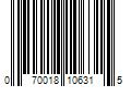 Barcode Image for UPC code 070018106315