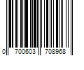 Barcode Image for UPC code 0700603708968