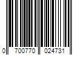 Barcode Image for UPC code 0700770024731. Product Name: Nautica Men's Three-Button Pea Coat - Dark Navy