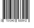 Barcode Image for UPC code 0701340533912. Product Name: ARIAT Mens Basket Weave Belt
