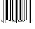 Barcode Image for UPC code 070330749061. Product Name: Bic Corporation BIC EasyRinse Anti-Clogging Disposable Razors  Women s  4-Blade  2 Count