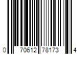 Barcode Image for UPC code 070612781734. Product Name: Energizer Holdings Inc. Armor All Interior Detailer (16 fluid ounces)