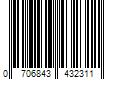 Barcode Image for UPC code 0706843432311. Product Name: Titleist Players Men s Golf Glove Left X-Large (worn on left hand)