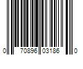Barcode Image for UPC code 070896031860