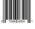 Barcode Image for UPC code 070896065001