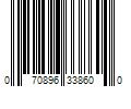 Barcode Image for UPC code 070896338600