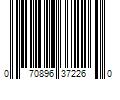 Barcode Image for UPC code 070896372260