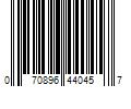 Barcode Image for UPC code 070896440457
