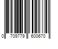 Barcode Image for UPC code 0709779600670. Product Name: Pro-Shot Pro Shot 12 Ga Chamber Brush