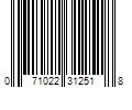 Barcode Image for UPC code 071022312518. Product Name: Mariani Packing Company  Inc. Mariani Dried Mixed Fruit 32 oz