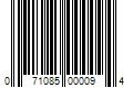 Barcode Image for UPC code 071085000094