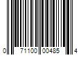 Barcode Image for UPC code 071100004854