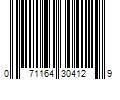 Barcode Image for UPC code 071164304129. Product Name: Inspired Beauty Brands  Inc. HASK Blonde Care Sulfate-Free Purple Toning Shampoo   12 fl oz.