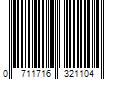 Barcode Image for UPC code 0711716321104. Product Name: Fisk Industries Sunflower Difeel Hand Cream  Shea Butter  1.4 Fl Oz