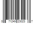 Barcode Image for UPC code 071249230237. Product Name: L OrÃ©al USA  Inc L Oreal Paris Feria Permanent Hair Color  100 Pure Diamond