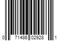 Barcode Image for UPC code 071486029281