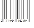 Barcode Image for UPC code 0714924022870. Product Name: Universal Beauty Products  Inc. Jamaican Mango & Lime Pure Castor Hair Oil  4 fl oz