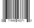 Barcode Image for UPC code 071549433710. Product Name: ORTHO GroundClear Year Long 2-Gallon Concentrated Weed and Grass Killer | 0433710