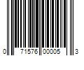 Barcode Image for UPC code 071576000053