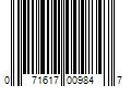 Barcode Image for UPC code 071617009847. Product Name: Flambeau  Inc. Flambeau Medium Foam Fly Box