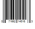 Barcode Image for UPC code 071662145163