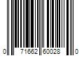 Barcode Image for UPC code 071662600280
