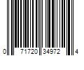 Barcode Image for UPC code 071720349724. Product Name: DOTS Individually Wrapped Candy - Original Gummy Candy Flavors - Cherry  Lime  Orange  Lemon & Strawberry - Gluten Free  Kosher & Peanut Free Gumdrops - Bulk 24ct  2.2oz Dots Candy Boxes