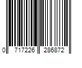 Barcode Image for UPC code 0717226286872. Product Name: KAO USA INC. John Frieda Anti Frizz Shampoo for Damage and Frizz  Paraben Free  Phthalate Free  10.1 oz