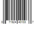 Barcode Image for UPC code 071924401037