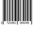 Barcode Image for UPC code 0720453064045. Product Name: BSN Sports MacGregorÂ® X6000 Official Size (29.5 ) Basketball