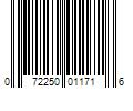 Barcode Image for UPC code 072250011716